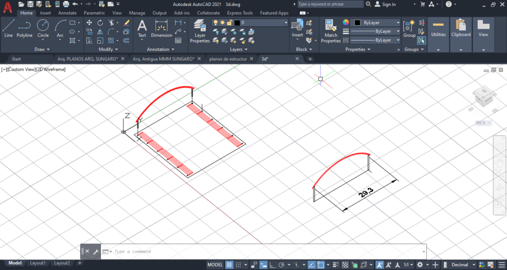 Proyectos 48. cad techo